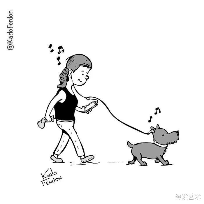 漫画|小漫画，大寓意，他用无字漫画来描绘现实生活，轻松诙谐