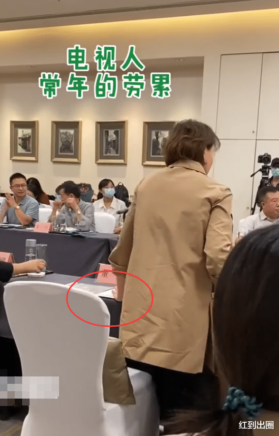 董卿|48岁主持人董卿身体引担忧，出席会议被拍显疲惫，扶桌坐下动作缓慢