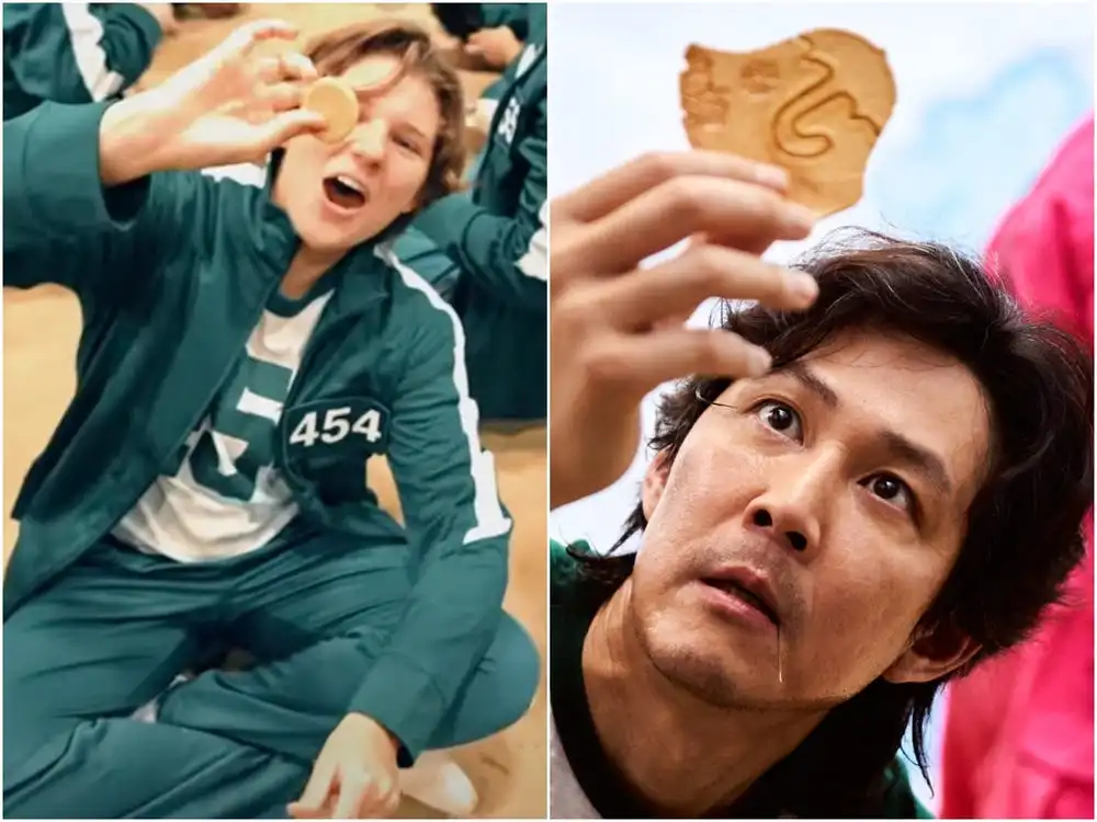 鱿鱼游戏|厉害了,美国老哥搞了个山寨版《鱿鱼游戏》,击败原版!