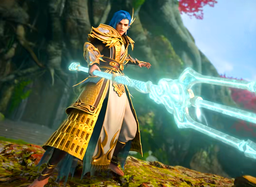 石昊|完美世界：魔女调戏石昊，举止亲密且惺惺相惜，组队打劫海神后人