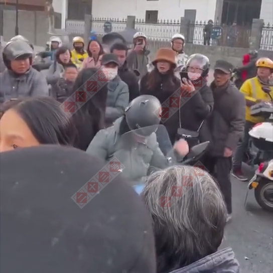 难以置信,江苏一母亲不给买苹果手机,被十几岁女儿当街殴打