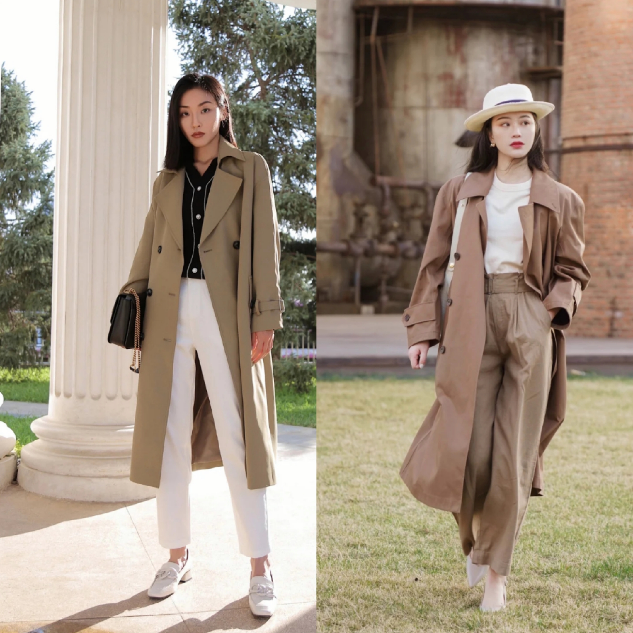 穿衣搭配|职场丽人初秋穿搭没思路？8套简约、大方的通勤look送给你