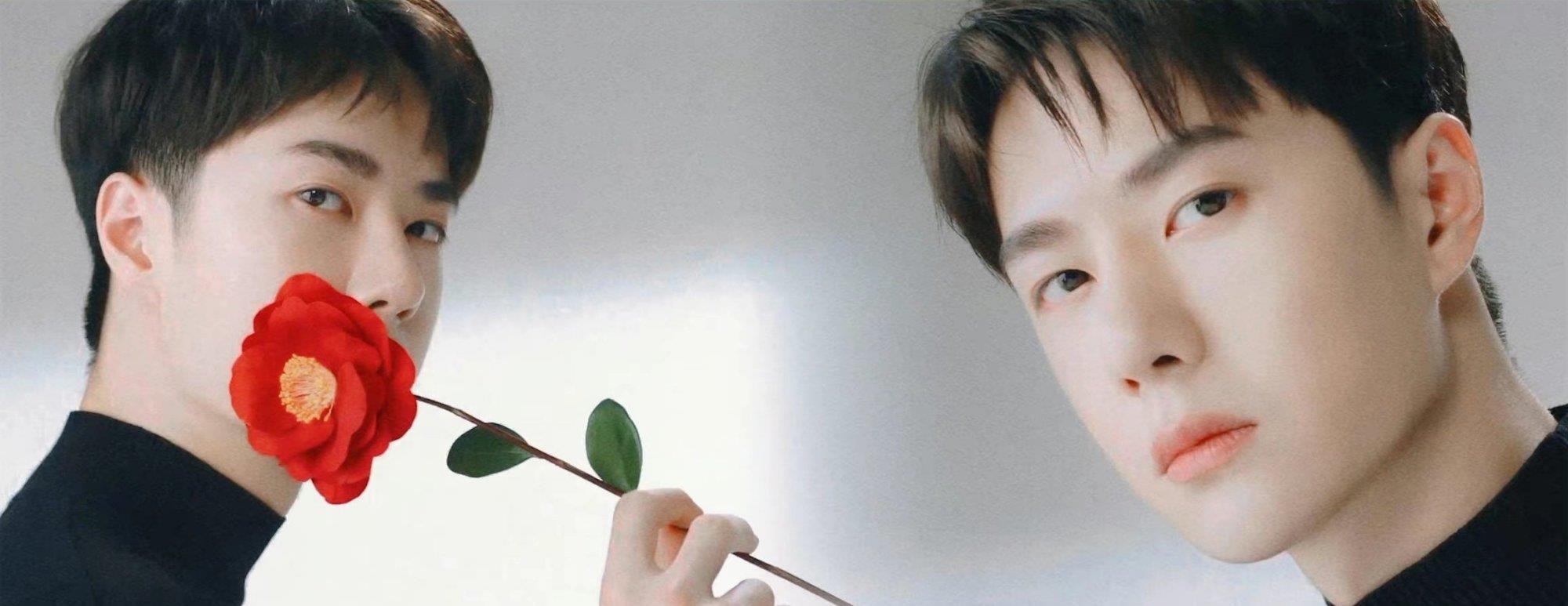 王一博|王一博开年首次亮相,飞上海出席新品发布会,头发长了许多