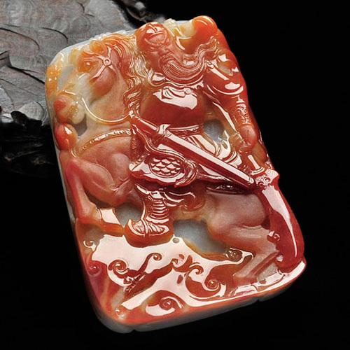 翡翠|翡翠关公有7个寓意，你只知发财和辟邪，另外5个到底是啥？