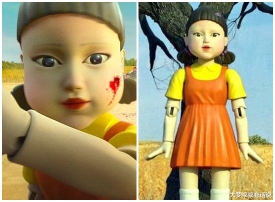 鱿鱼游戏|吴宗宪超逼真COS《鱿鱼游戏》鬼娃！“123木头人”一回头，网友吓醒