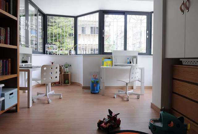 舒心|97平二居室杏黄色系充盈整个空间明亮舒适,很是舒心惬意