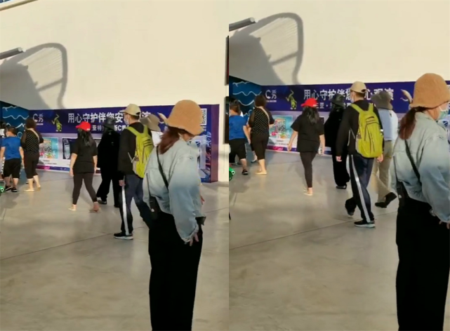 王岳伦|王岳伦父女俩三亚度假，12岁Angela仅比爸爸矮个头，学校已放寒假