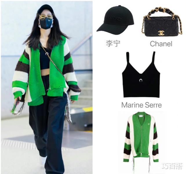 佟丽娅|佟丽娅离婚后越来越美了，机场私服犹如街拍，又休闲又气质