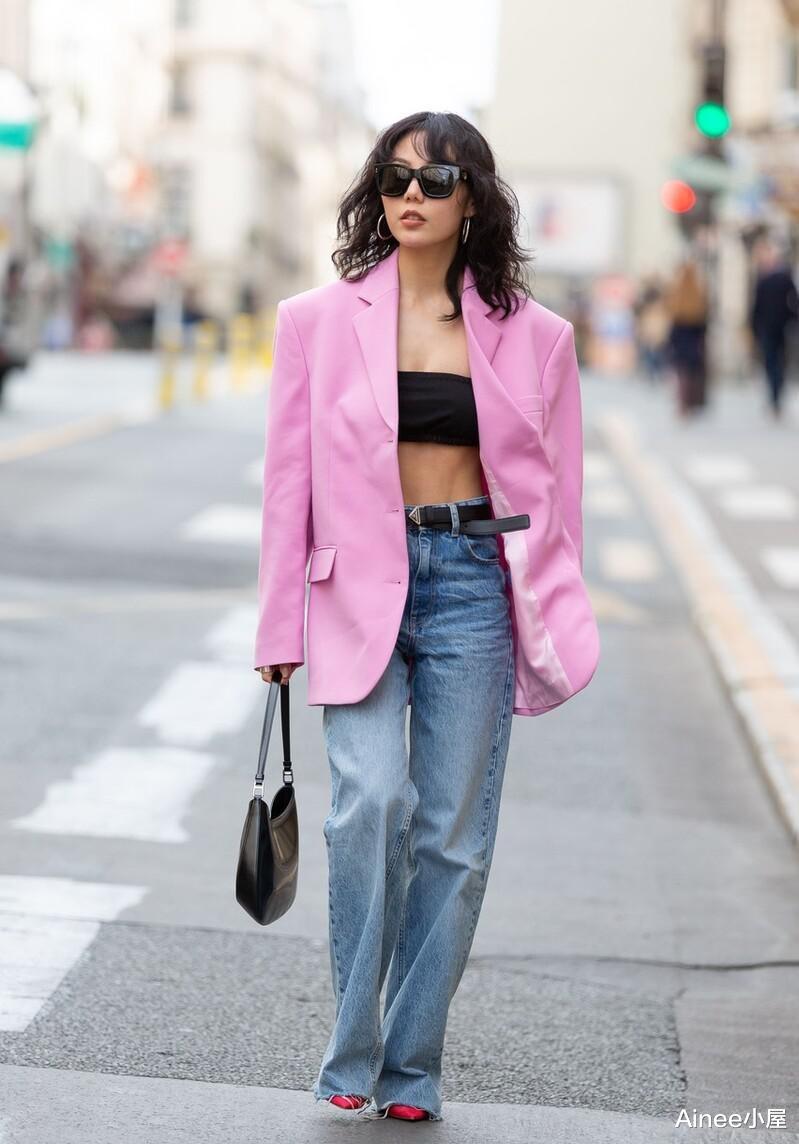 Ainee小屋 换季穿衣别犯愁，西装+牛仔裤才是最IN的开启方式，时髦精教你穿