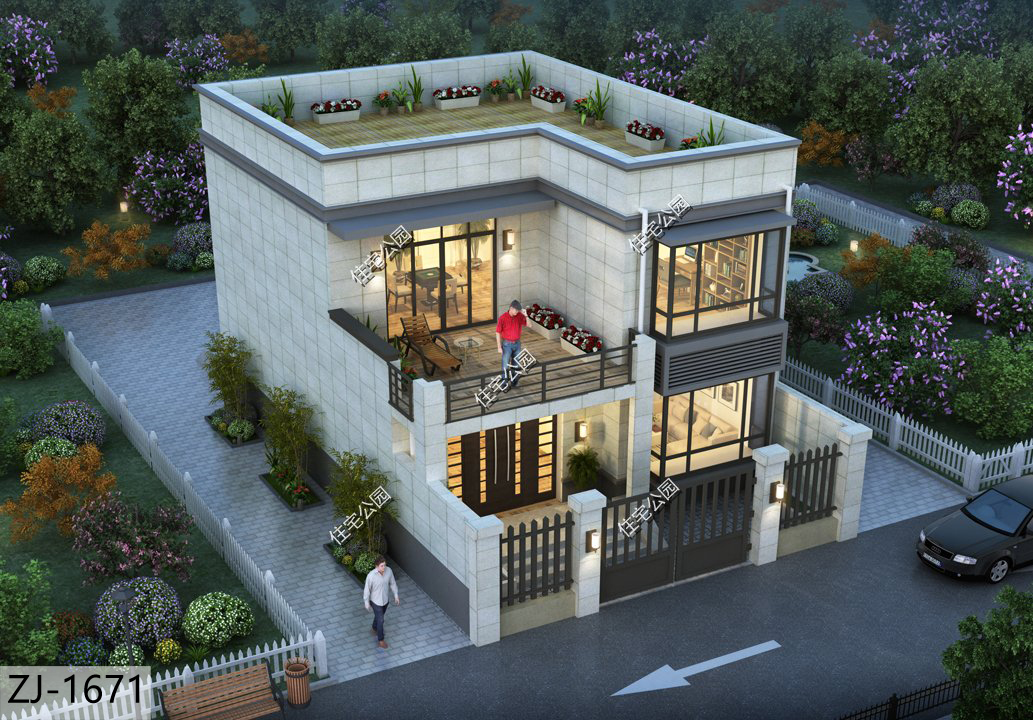 |农村有块宅基地，开间8.8米进深9.9米，怎么设计比较好？