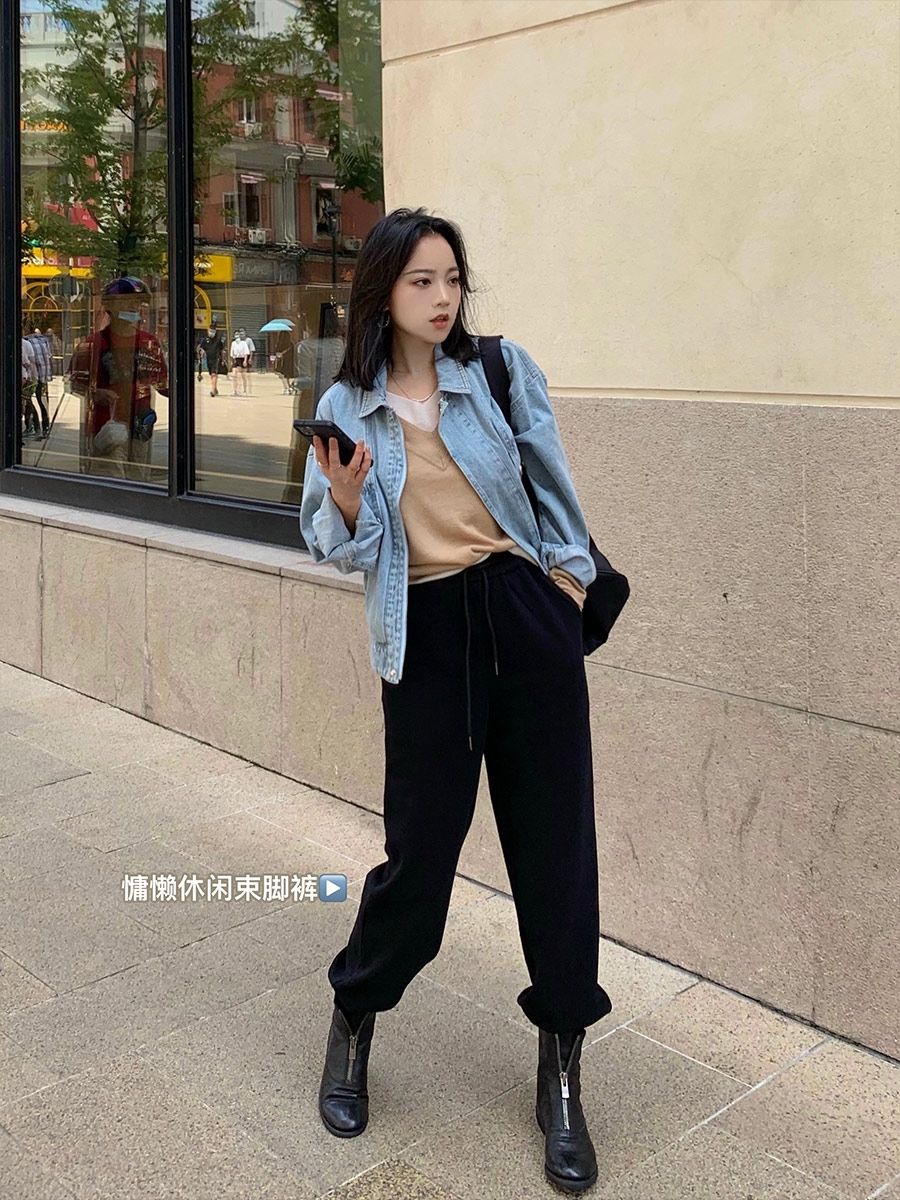 丁丁北好美|牛仔外套搭配裤子or裙子？两种风格都很圈粉，简单实穿有气质！