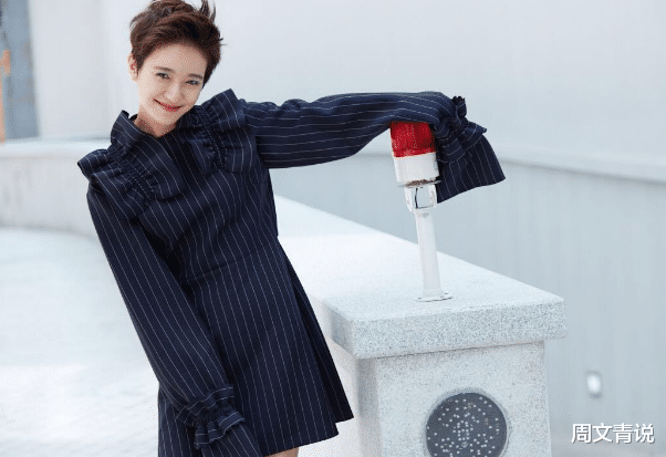 焦俊艳|演技不错的焦俊艳，因长相清寡只能演绎小角色，今精致短发颇帅气