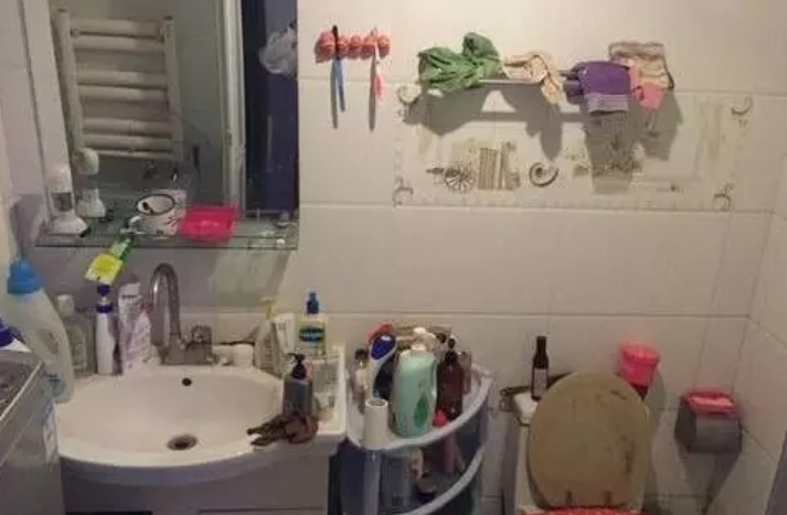 |若你不是个勤快人,建议效仿她家卫生间的布置,能让家务减少一半