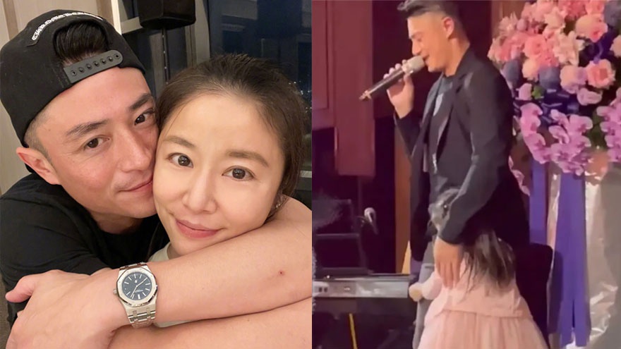 林心如|林心如霍建华与友人甜蜜聚餐，林心如全素颜现身，皮肤黝黑超显老