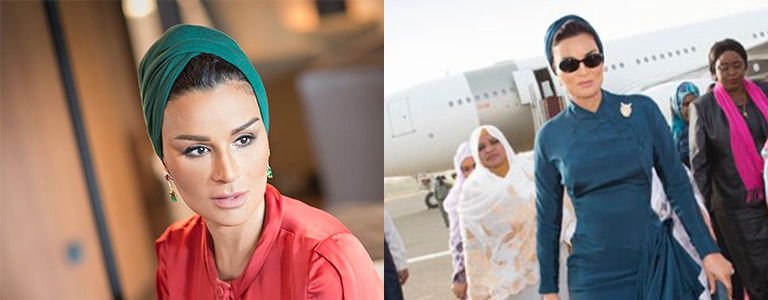 时髦圈儿|只穿高定服、收购 VALENTINO 的时尚王妃！认识卡塔尔王妃谢赫莫扎的传奇人生