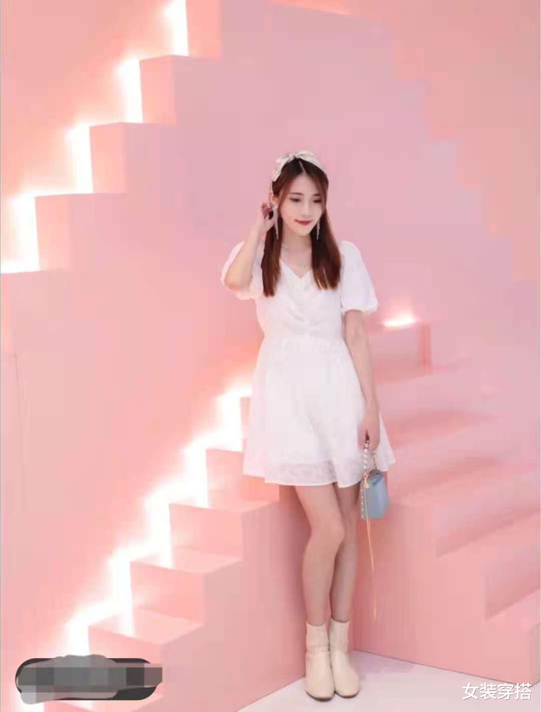 女装穿搭|法式连衣裙搭配什么鞋子好看