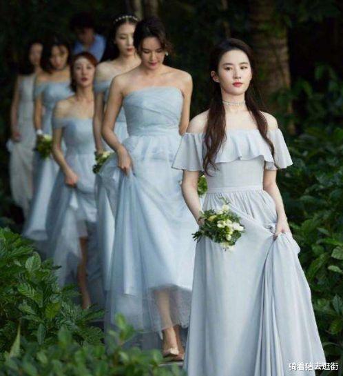 刘亦菲|不请刘亦菲当伴娘，是对自己最大的善良，尽力不打扮效果图却打脸