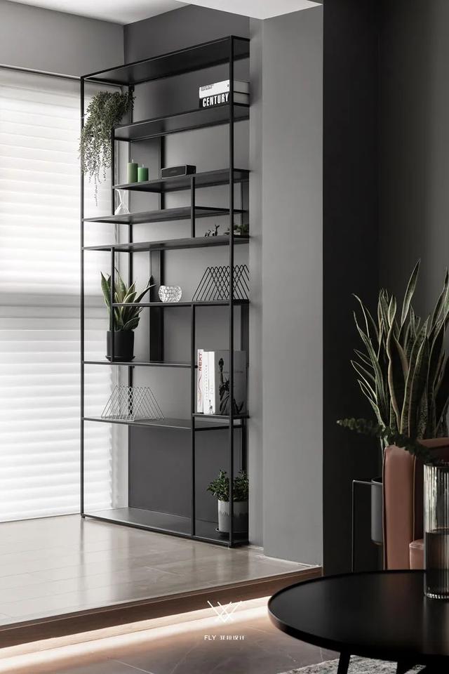 |135㎡现代简约,高级时尚黑白灰,生活舒适而唯美