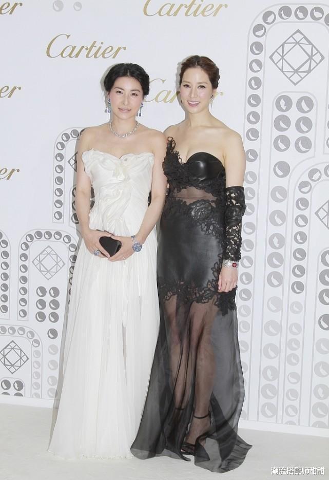 潮流搭配师甜甜 郭晶晶、徐子淇同样都是嫁入豪门，但气质真不一样，黑白裙真养眼