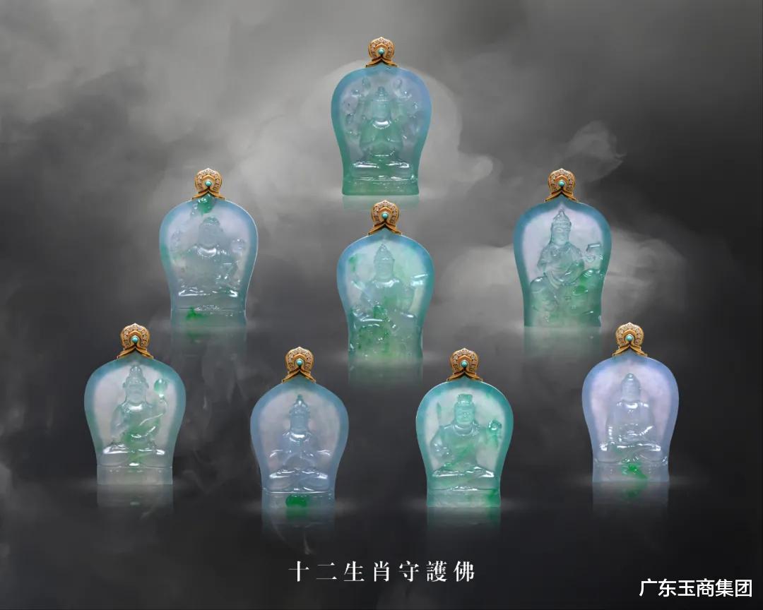 翡翠|玉赏 | 翡翠《十二生肖守护佛》玉雕系列