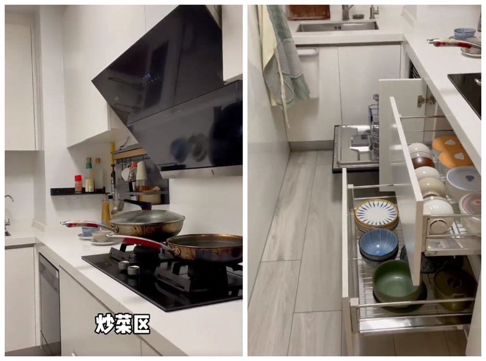 一位姑娘的69㎡小三居户型:保持极简风格设计,空间紧凑却精致