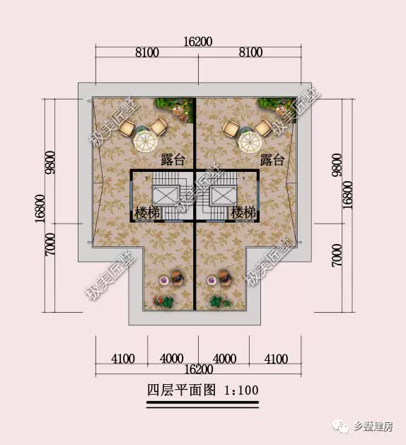 |新农村新户型，兄弟建房，首选这款新中式双拼准没错