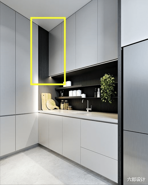 |厨房吊柜转角处是鸡肋？这7种设计可化解，使用起来更顺手！