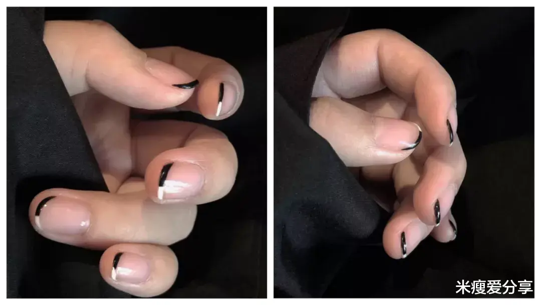 美甲|超酷女孩不能错过的黑色美甲，黑色丝绒，久看不腻！