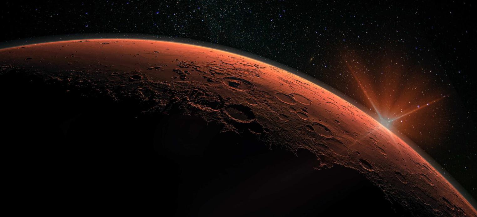 火星 “祝融号”在火星发现生命？岩石上疑似有“霉菌”，外形是绿色