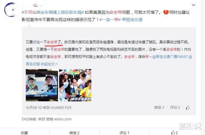  于月仙车祸原因猜测：骆驼不怕强光，未安装防护栏，或与名字有关