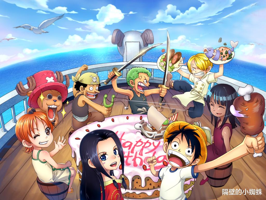 海贼王|还记得草帽团出海的梦想吗?24年过去了,他们沦为富二代闯天下