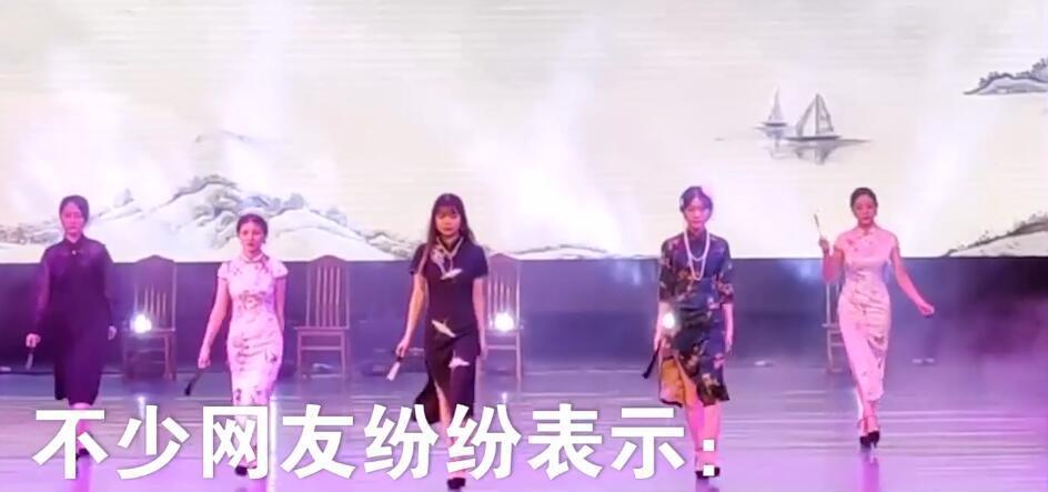 文风雨 惊艳！湖南一高校女生穿旗袍走秀美翻全场，现场气氛瞬间燃爆