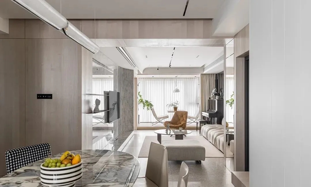 家庭装修|160平现代轻奢风格装修