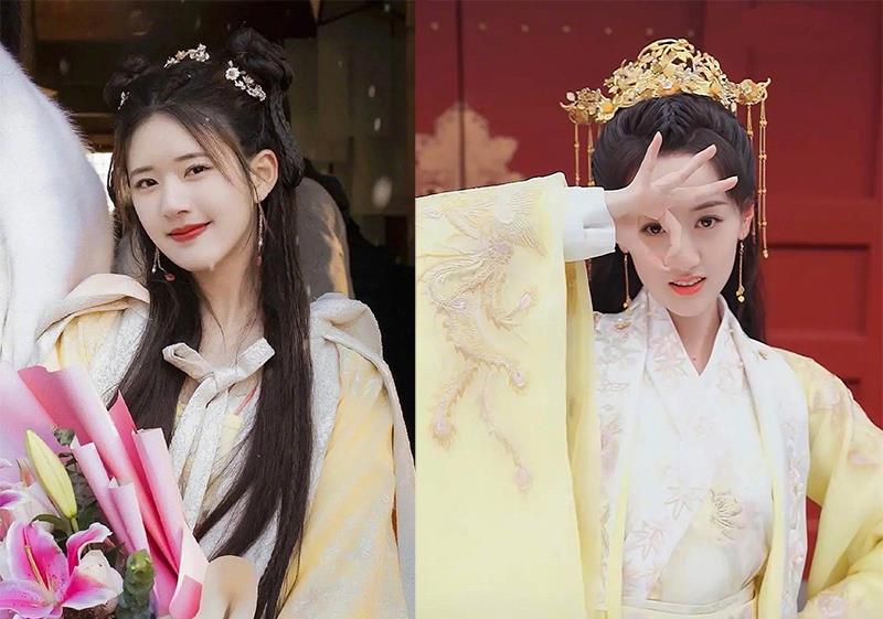 去不掉的个性|赵露思和袁冰妍新剧是同一个造型师，还被指和成毅有很多共同点？