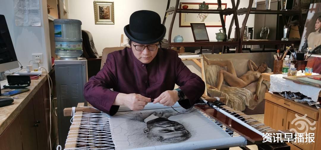 资讯早播报 赞！苏州绣郎沈德龙捧出“创始人”系列作品，为党庆生