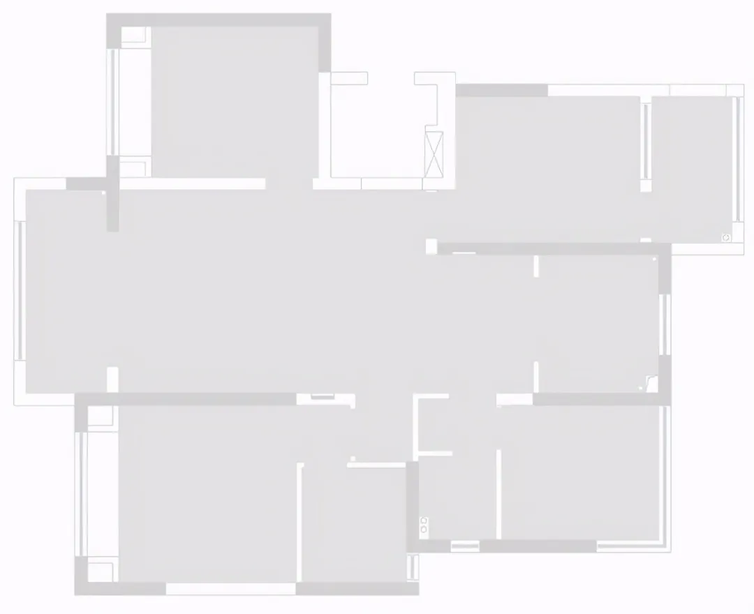 新房装修 | 116㎡新房装修，真正的“家徒四壁”，简约却不简单！
