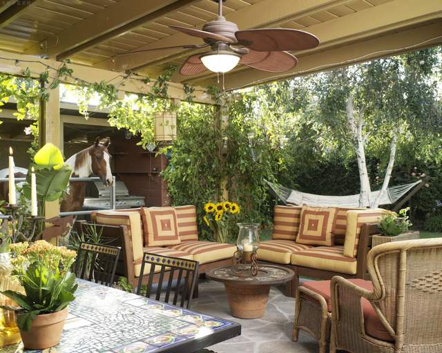 |混搭风格的小院有多好看，你可以将你所有的小心思都放到里面