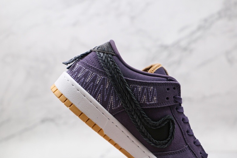 莆田鞋匠|Nk SB Dunk Low 限量色N7紫扣篮系列复古低帮滑板鞋