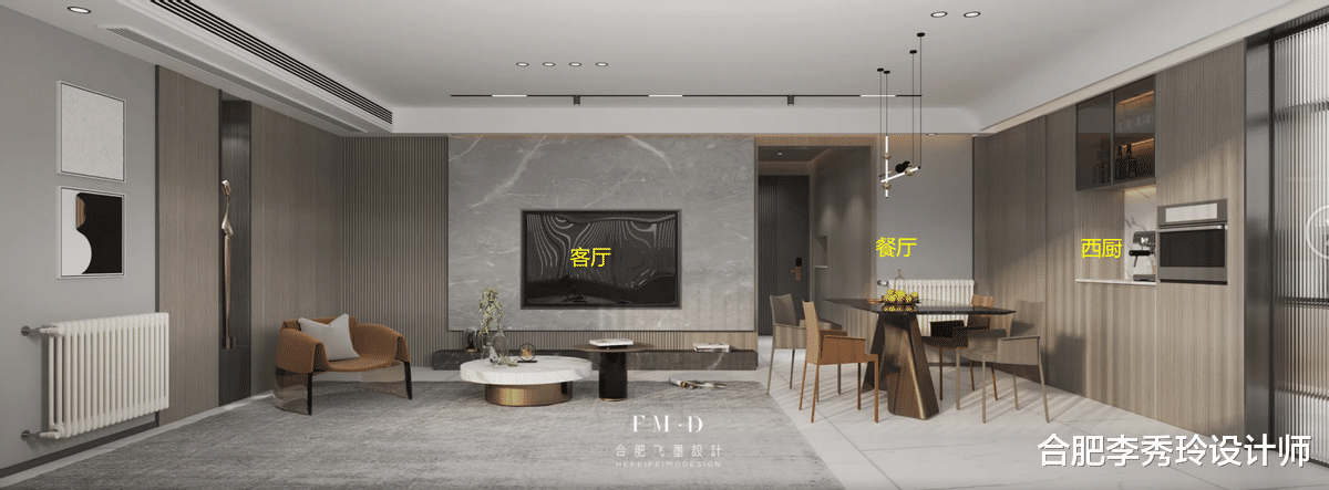 |体验过才知道“横厅户型”好住，这5种横厅方案，随便装装都洋气