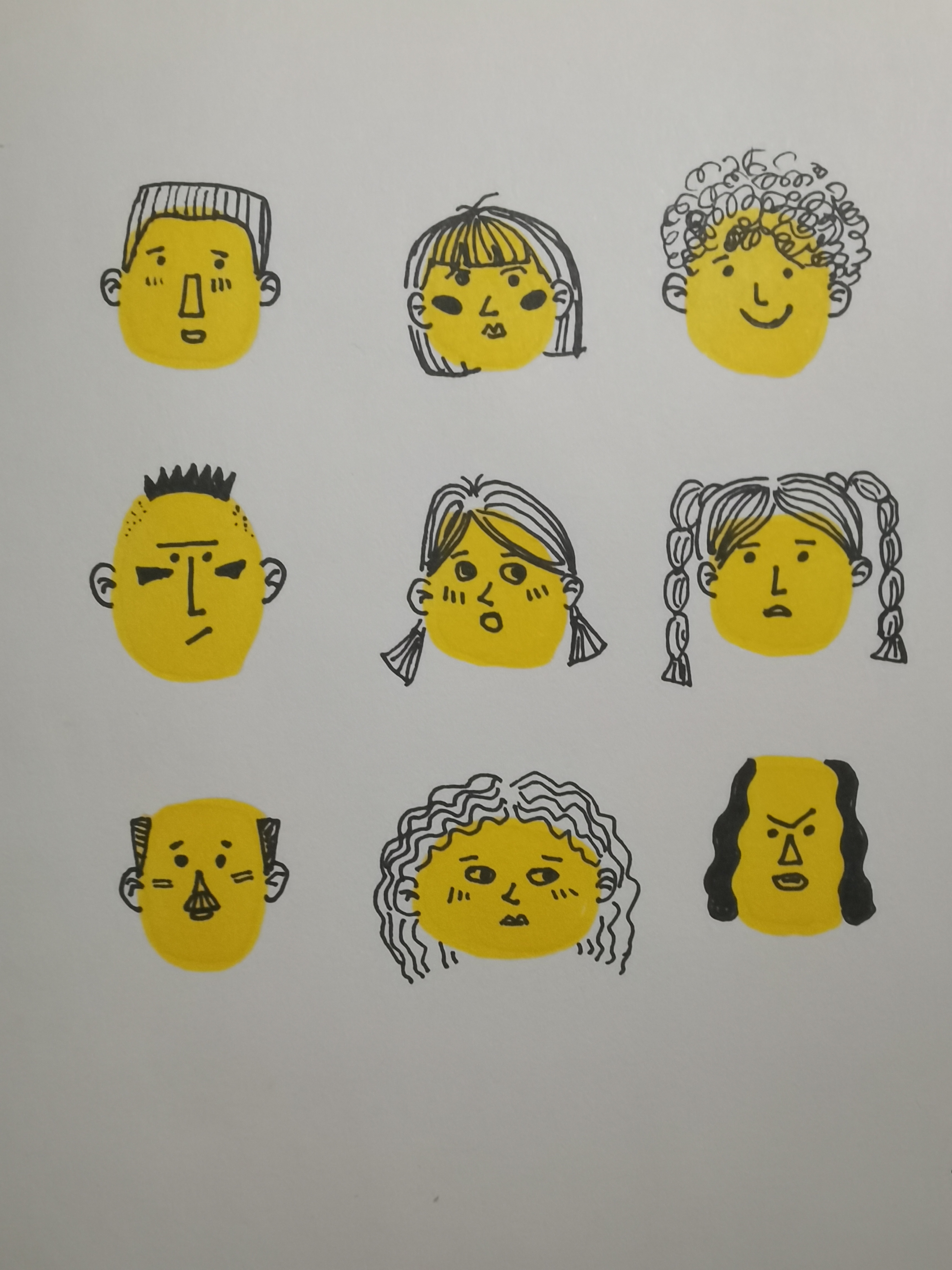 超有趣的简笔画,快来试!