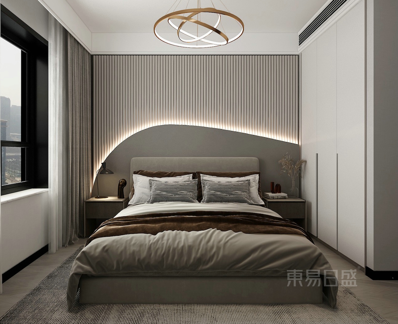 东南智汇城132㎡现代风装修设计，彰显有品味的质感生活