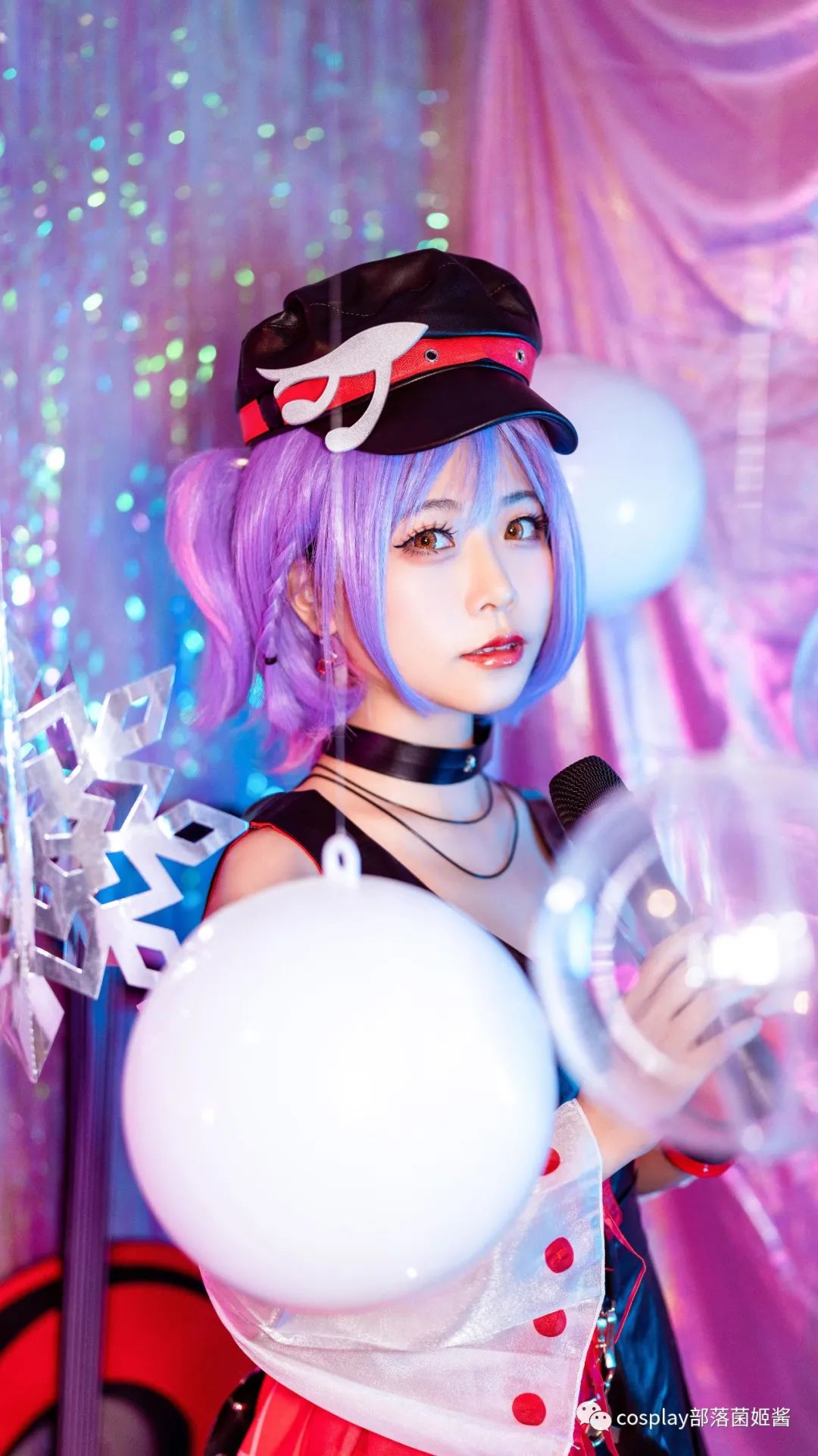 |cos：王者荣耀偶像季小乔音你心动cos正片@洛城雪