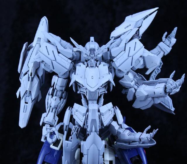 |高达巴巴托斯混搭索斯兽改造机甲模型