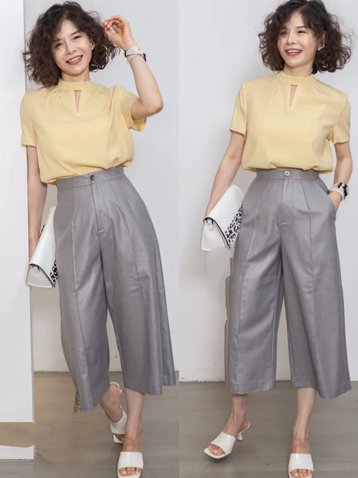 虎哥说衣不二|会穿“高级灰”才是高手,学大龄姐姐的搭配,年过50岁也优雅知性