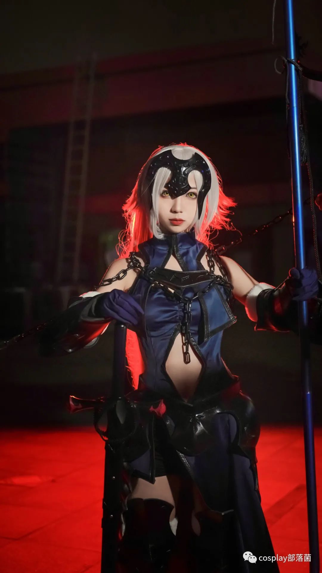 acgn漫评|cos：黑贞德满破cos正片@晚鹿