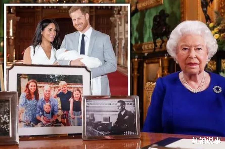 铁面无私|95岁英女王铁面无私,晒出曾孙辈大合影,梅根一脉镜头被删减