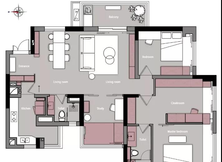 120㎡北欧风,原木家具环保美观,一家三代人理想中的治愈家居