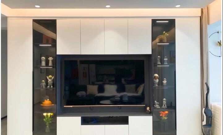 |141㎡大平层,装修将近45万,客餐厅是户主最满意的作品