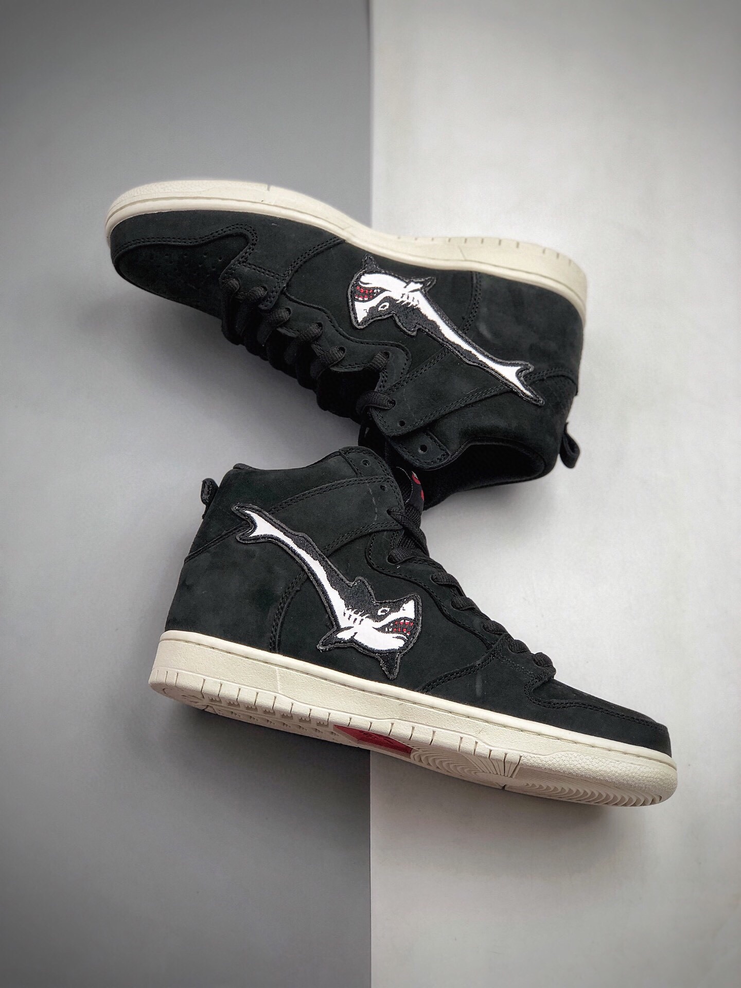 莆田鞋匠|Nike Oski X Nike Sb Dunk Hoch pro Iso  Shark 大白鲨板鞋