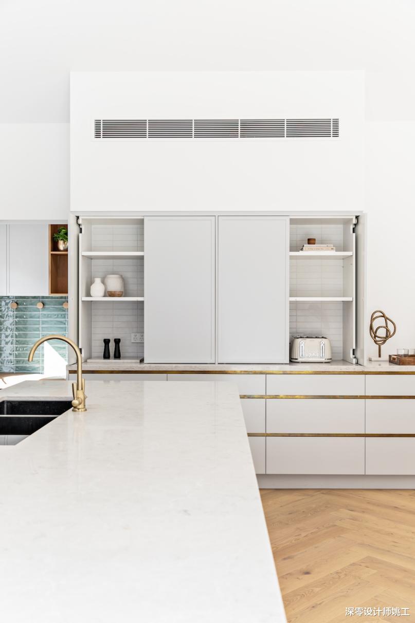 现代简约的121㎡六口之家，全屋装修简单化，住着越来越温暖！